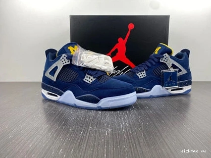 Cheap MAX Retro 4 Michigan Jordan Soft 3938 AJ4- 1015
